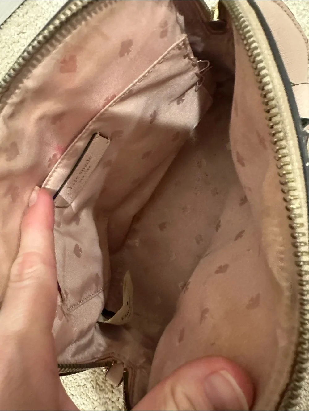 kate spade Blush Pink Mini Dome Satchel